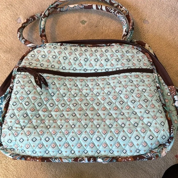 VERA BRADLEY Java Blue purse - Picture 5 of 8
